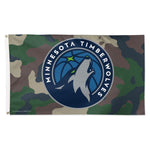 Minnesota Timberwolves CAMO Flag - Deluxe 3' X 5'