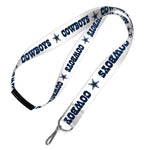 Dallas Cowboys Lanyards w/Breakaway 1"