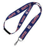 New York Giants Lanyards w/Breakaway 1"