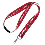 Atlanta Falcons Lanyards w/Breakaway 1"