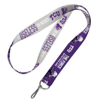 Wholesale-TCU Horned Frogs / Star Wars YODA &amp; DARTH VADER Lanyard 1"