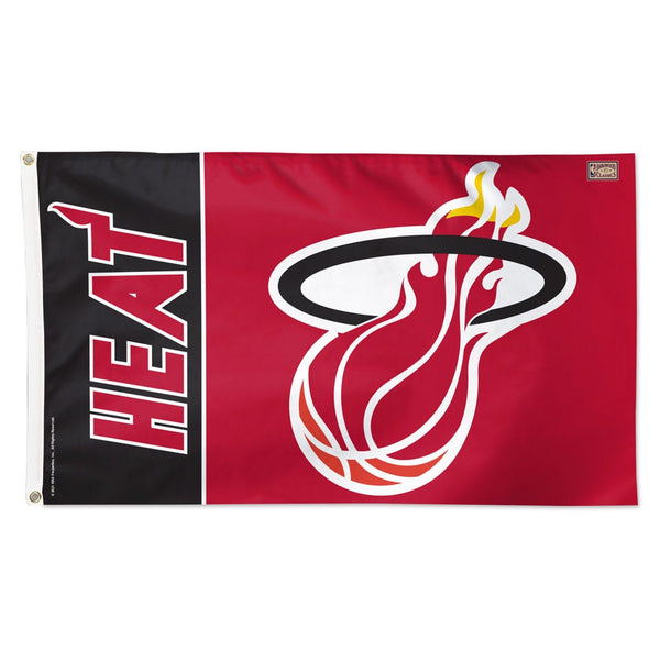 Miami Heat Flag - Deluxe 3' X 5'