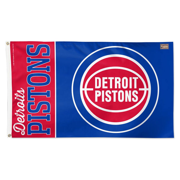 Detroit Pistons Flag - Deluxe 3' X 5'
