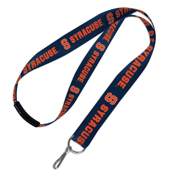 Wholesale-Syracuse Orange Lanyards w/Breakaway 1"