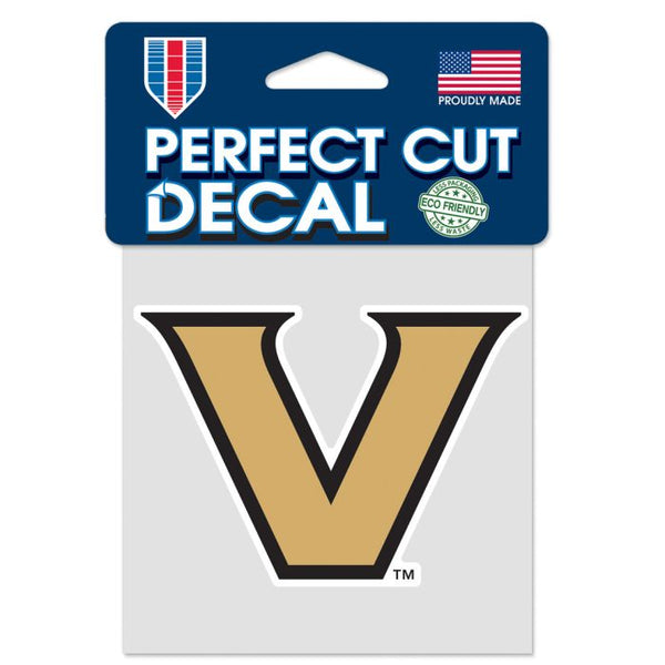 Wholesale-Vanderbilt Commodores Perfect Cut Color Decal 4" x 4"