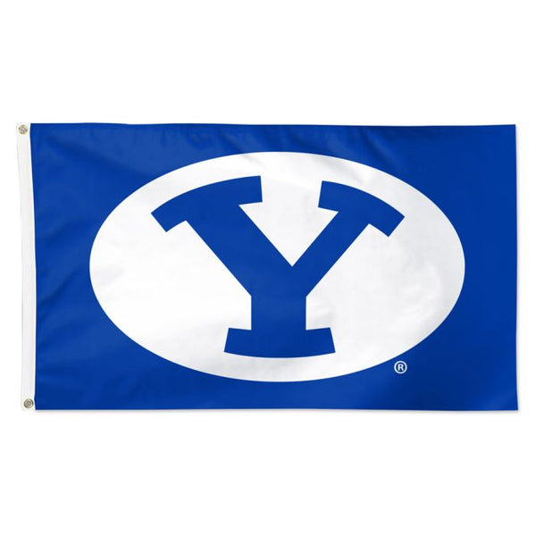 Wholesale-Brigham Young Cougars Flag - Deluxe 3' X 5'