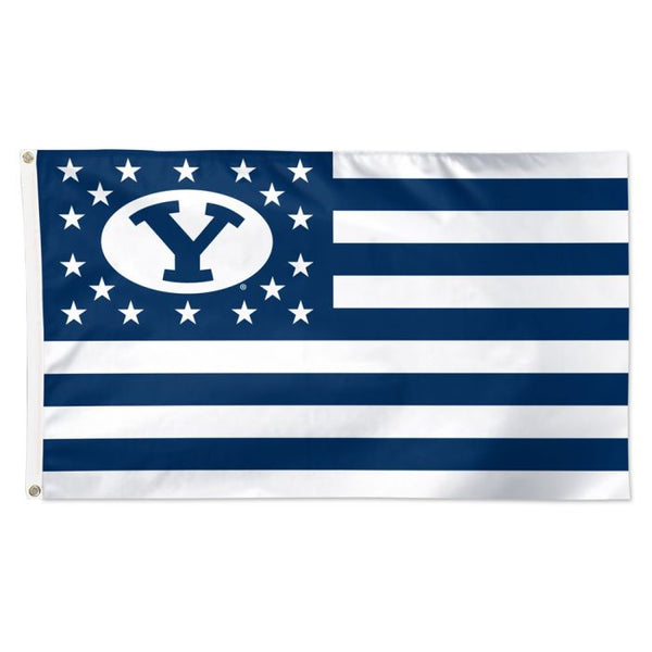 Wholesale-Brigham Young Cougars Flag - Deluxe 3' X 5'