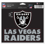 Las Vegas Raiders Multi-Use Decal - cut to logo 5" x 6"