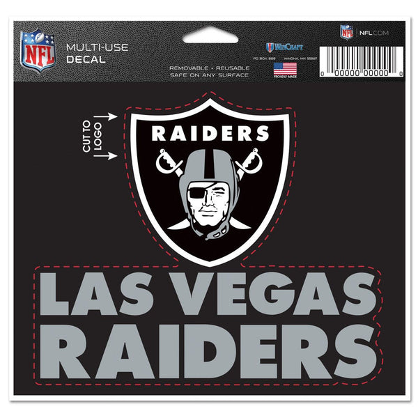 Las Vegas Raiders Multi-Use Decal - cut to logo 5" x 6"