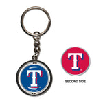 Texas Rangers Spinner Key Ring