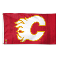 Calgary Flames Flag - Deluxe 3' X 5'