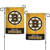 Boston Bruins Applique Garden Flags 12.5" x 18"