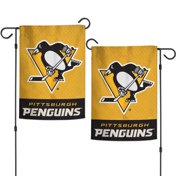Pittsburgh Penguins Applique Garden Flags 12.5" x 18"