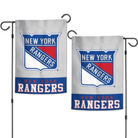 New York Rangers Applique Garden Flags 12.5" x 18"