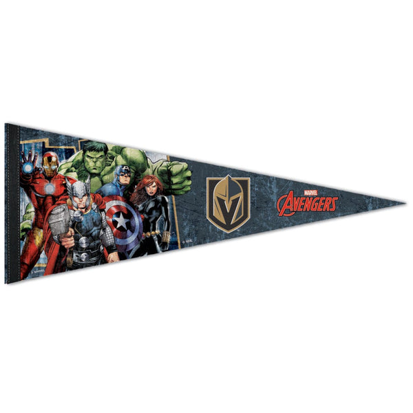 Vegas Golden Knights / Marvel (C) 2021 Marvel Premium Pennant 12" x 30"