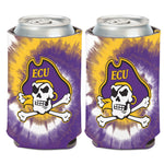 East Carolina Pirates TIE DYE Can Cooler 12 oz.