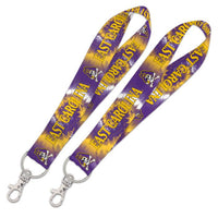 Wholesale-East Carolina Pirates TIE DYE Lanyard Key Strap 1"