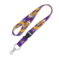 Wholesale-East Carolina Pirates TIE DYE Lanyard w/detachable buckle 1"