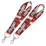 Louisville Cardinals Lanyard Key Strap 1"
