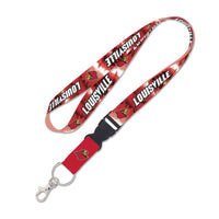 Louisville Cardinals Lanyard w/detachable buckle 1"
