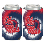 Ole Miss Rebels TIE DYE Can Cooler 12 oz.