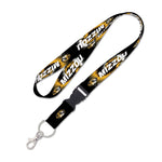 Missouri Tigers TIE DYE Lanyard w/detachable buckle 1"