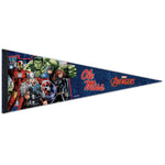 Ole Miss Rebels / Marvel (C) 2021 Marvel Premium Pennant 12" x 30"