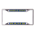 Wholesale-Angelo State Rams Lic Plt Frame S/S Printed