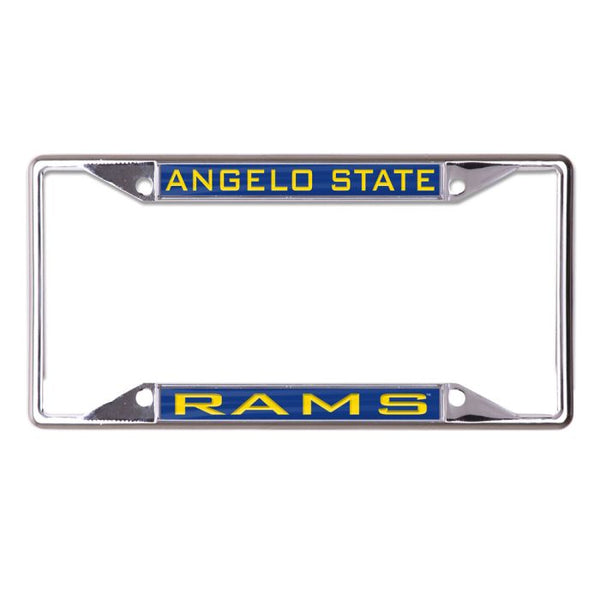 Wholesale-Angelo State Rams Lic Plt Frame S/S Printed