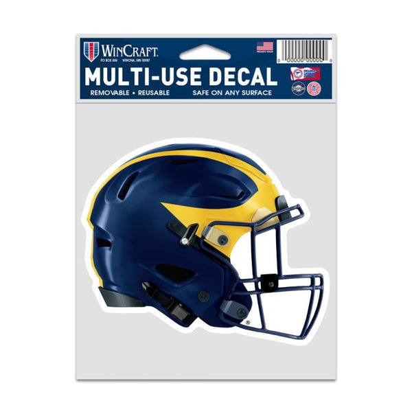 Wholesale-Michigan Wolverines HELMET Fan Decals 3.75" x 5"