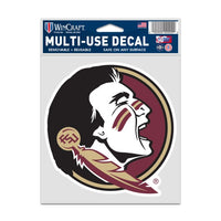 Wholesale-Florida State Seminoles Fan Decals 3.75" x 5"