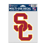 Wholesale-USC Trojans LOGO Fan Decals 3.75" x 5"