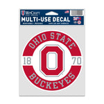 Wholesale-Ohio State Buckeyes PATCH Fan Decals 3.75" x 5"