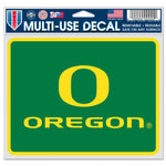 Oregon Ducks RECTANGLE Fan Decals 5" x 6"