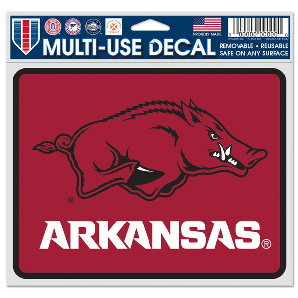 Wholesale-Arkansas Razorbacks Fan Decals 5" x 6"