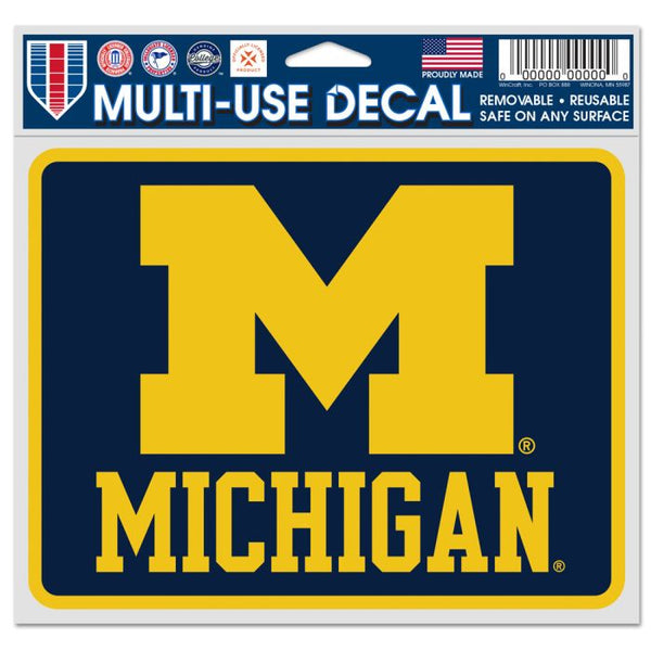 Wholesale-Michigan Wolverines Fan Decals 5" x 6"