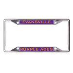 Wholesale-Evansville Purple Aces Lic Plt Frame S/S Printed