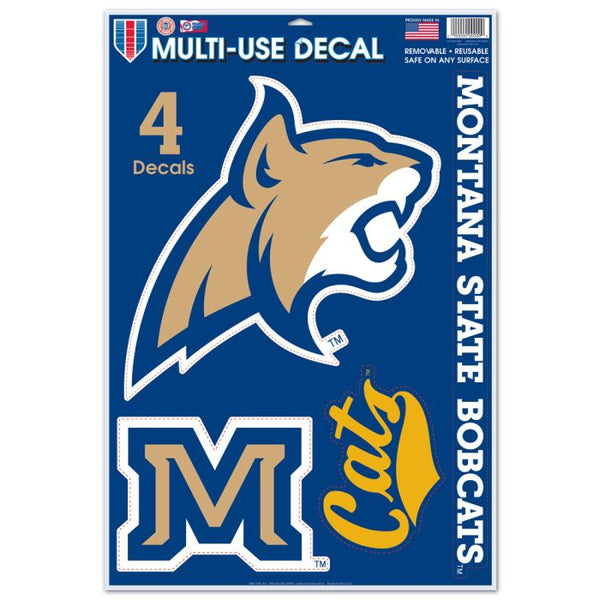 Wholesale-Montana State Bobcats Multi-Use Decal 11" x 17"