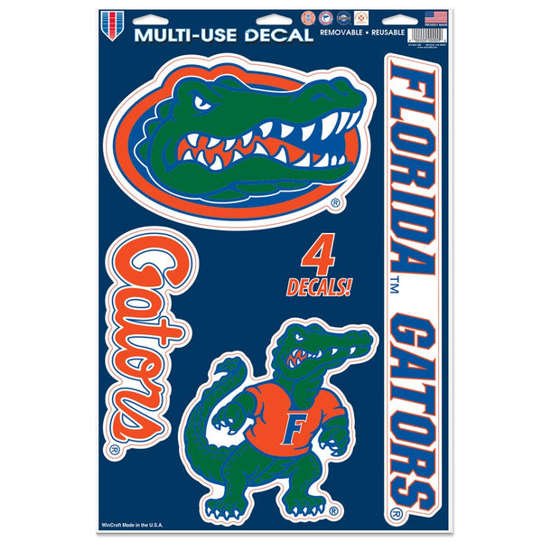 Florida Gators Multi-Use Decal 11" x 17"