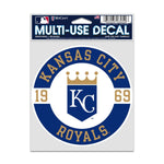 Kansas City Royals Fan Decals 3.75" x 5"
