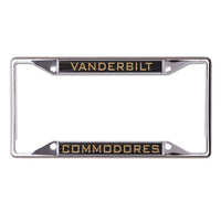 Wholesale-Vanderbilt Commodores Lic Plt Frame S/S Printed