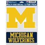 Wholesale-Michigan Wolverines Multi Use 2 Fan Pack