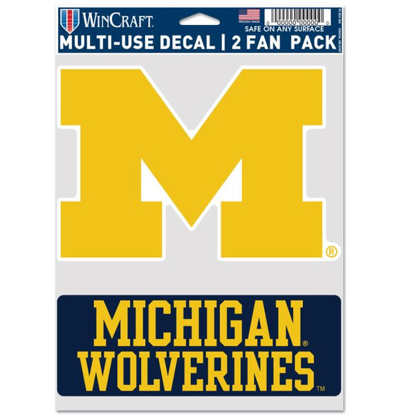 Wholesale-Michigan Wolverines Multi Use 2 Fan Pack