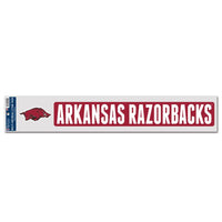 Wholesale-Arkansas Razorbacks Fan Decals 3" x 17"