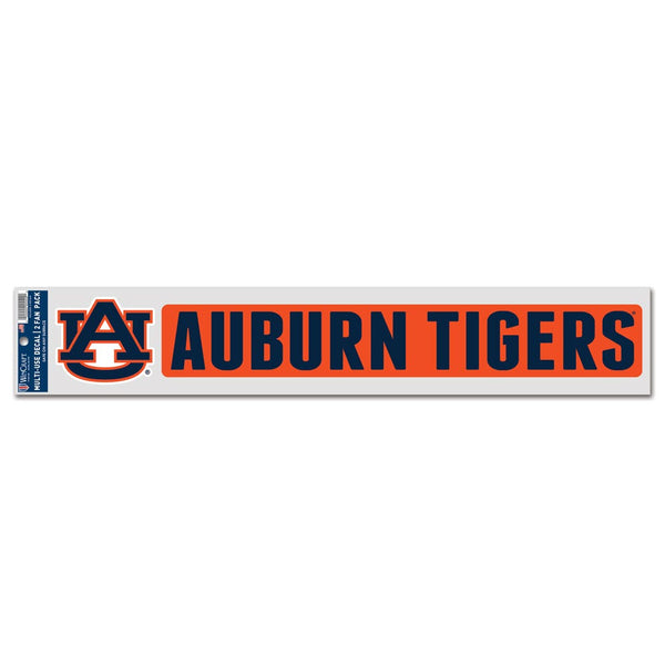 Auburn Tigers Fan Decals 3" x 17"
