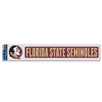 Wholesale-Florida State Seminoles Fan Decals 3" x 17"