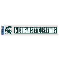 Michigan State Spartans Fan Decals 3" x 17"