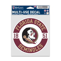 Wholesale-Florida State Seminoles PATCH Fan Decals 3.75" x 5"