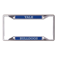 Wholesale-Yale Bulldogs Lic Plt Frame S/S Printed