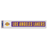 Los Angeles Lakers Fan Decals 3" x 17"